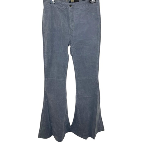 Lucky & Blessed Carson Grey Corduroy Flare Plus Size Jeans NEW Sizes: 16, 18, 20 - Picture 4 of 8